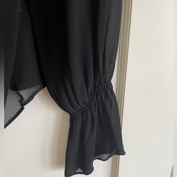Preen Sheer Black Blouse. Size xs. NWT! - Picture 7 of 9
